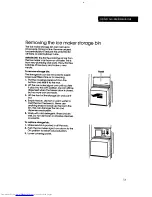 Предварительный просмотр 13 страницы KitchenAid KSRC22D Use And Care Manual