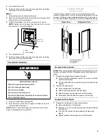 Предварительный просмотр 5 страницы KitchenAid KSRD25FKBL16 User Instructions