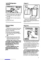 Preview for 5 page of KitchenAid KSRF26DT Use And Care Manual