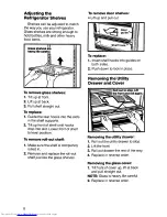 Preview for 8 page of KitchenAid KSRF26DT Use And Care Manual