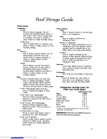 Preview for 17 page of KitchenAid KSRF36D Use And Care Manual