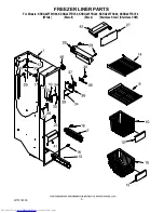 Preview for 5 page of KitchenAid KSRG22FTBL - Architect Series II: 21.8 cu. ft. Refrigerator Parts List