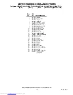 Preview for 10 page of KitchenAid KSRG22FTBL - Architect Series II: 21.8 cu. ft. Refrigerator Parts List