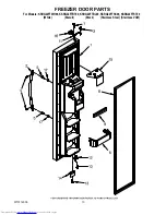 Preview for 13 page of KitchenAid KSRG22FTBL - Architect Series II: 21.8 cu. ft. Refrigerator Parts List