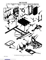 Предварительный просмотр 17 страницы KitchenAid KSRG22FTBL - Architect Series II: 21.8 cu. ft. Refrigerator Parts List