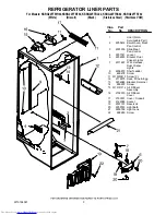 Предварительный просмотр 3 страницы KitchenAid KSRG22FTBL02 Parts List