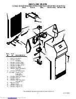 Предварительный просмотр 4 страницы KitchenAid KSRG22FTBL02 Parts List