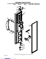 Предварительный просмотр 13 страницы KitchenAid KSRG22FTBL02 Parts List