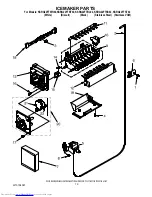 Предварительный просмотр 19 страницы KitchenAid KSRG22FTBL02 Parts List