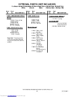 Предварительный просмотр 22 страницы KitchenAid KSRG22FTBL02 Parts List