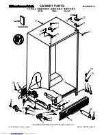 KitchenAid KSRG25FKBL01 Parts List предпросмотр