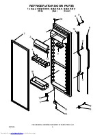 Предварительный просмотр 9 страницы KitchenAid KSRG25FKBL01 Parts List