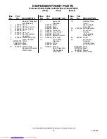 Preview for 14 page of KitchenAid KSRG25FKBL02 Parts List