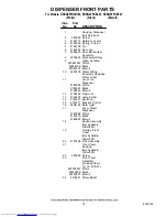 Предварительный просмотр 14 страницы KitchenAid KSRG25FKBL03 Parts List