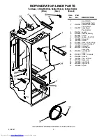 Предварительный просмотр 3 страницы KitchenAid KSRG25FKBL04 Parts List