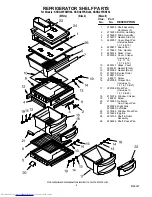 Предварительный просмотр 4 страницы KitchenAid KSRG25FKBL04 Parts List