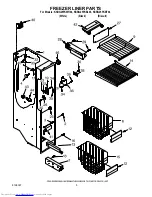 Предварительный просмотр 5 страницы KitchenAid KSRG25FKBL04 Parts List