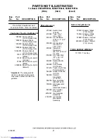 Предварительный просмотр 21 страницы KitchenAid KSRG25FKBL04 Parts List