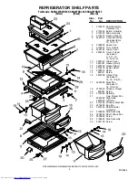 Предварительный просмотр 4 страницы KitchenAid KSRG25FKBL05 Parts List