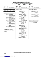 Предварительный просмотр 21 страницы KitchenAid KSRG25FKBL05 Parts List