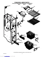 Предварительный просмотр 5 страницы KitchenAid KSRG25FKBL16 Parts List