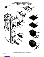 Предварительный просмотр 5 страницы KitchenAid KSRG25FKBL17 Parts List