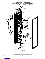 Предварительный просмотр 11 страницы KitchenAid KSRG25FKBL17 Parts List