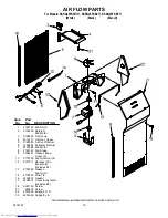 Предварительный просмотр 15 страницы KitchenAid KSRG25FKBL17 Parts List