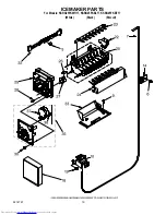 Предварительный просмотр 19 страницы KitchenAid KSRG25FKBL17 Parts List