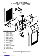 Предварительный просмотр 15 страницы KitchenAid KSRG25FKBL18 Parts List