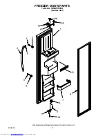 Предварительный просмотр 11 страницы KitchenAid KSRG25FKSS03 Parts List