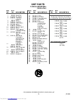 Предварительный просмотр 18 страницы KitchenAid KSRG25FKSS03 Parts List