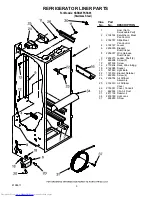 Предварительный просмотр 3 страницы KitchenAid ksrg25fkss05 Parts List