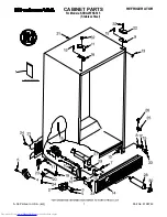 Предварительный просмотр 1 страницы KitchenAid KSRG25FKSS15 Parts List