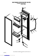 Предварительный просмотр 9 страницы KitchenAid KSRG25FKSS15 Parts List