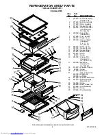 Предварительный просмотр 4 страницы KitchenAid KSRG25FKST19 Parts List