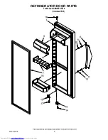 Предварительный просмотр 9 страницы KitchenAid KSRG25FKST19 Parts List