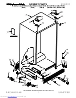 Предварительный просмотр 1 страницы KitchenAid KSRG25FTBL00 Parts List