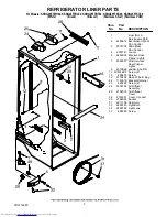 Предварительный просмотр 3 страницы KitchenAid KSRG25FTBL00 Parts List