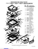 Предварительный просмотр 4 страницы KitchenAid KSRG25FTBL00 Parts List