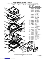 Предварительный просмотр 4 страницы KitchenAid KSRG25FTBL01 Parts List