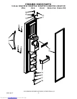 Предварительный просмотр 11 страницы KitchenAid KSRG25FTBL01 Parts List