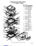 Предварительный просмотр 4 страницы KitchenAid KSRG25FVBL01 Parts List