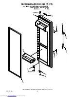 Preview for 9 page of KitchenAid KSRG25FVMS00 Parts List