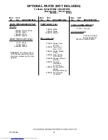 Preview for 21 page of KitchenAid KSRG25FVMS00 Parts List