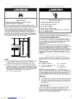 Предварительный просмотр 3 страницы KitchenAid KSRJ25FX User Instructions