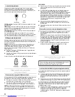 Предварительный просмотр 26 страницы KitchenAid KSRJ25FX User Instructions