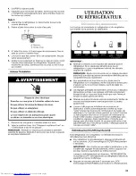 Предварительный просмотр 23 страницы KitchenAid KSRJ25FXBL00 User Instructions