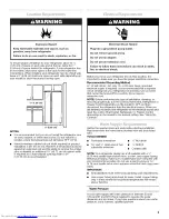 Preview for 3 page of KitchenAid KSRJ25FXBL01 User Instructions