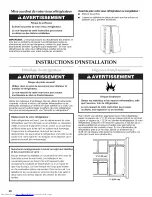 Preview for 20 page of KitchenAid KSRJ25FXBL01 User Instructions